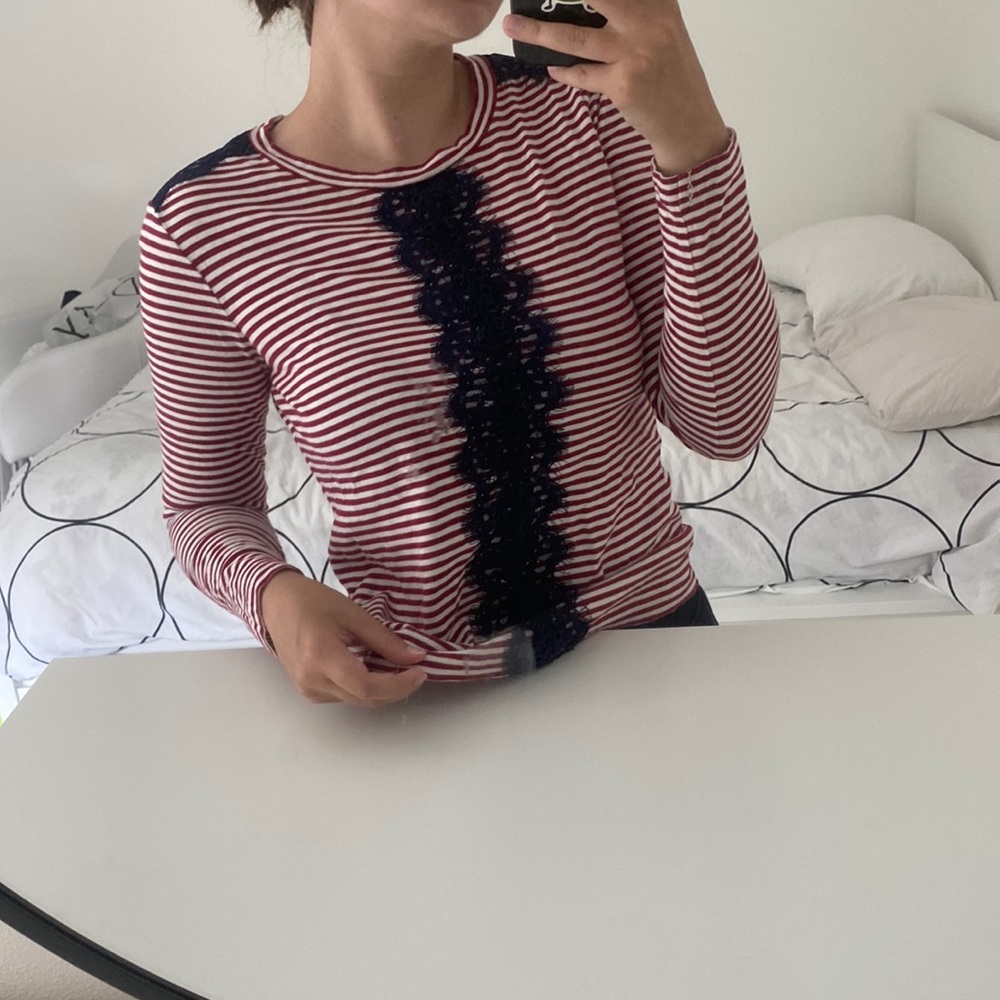 J. CREW Striped long sleeve